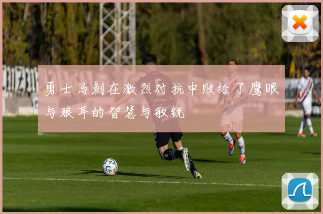 勇士马刺在激烈对抗中败给了鹰眼与狼耳的智慧与敏锐